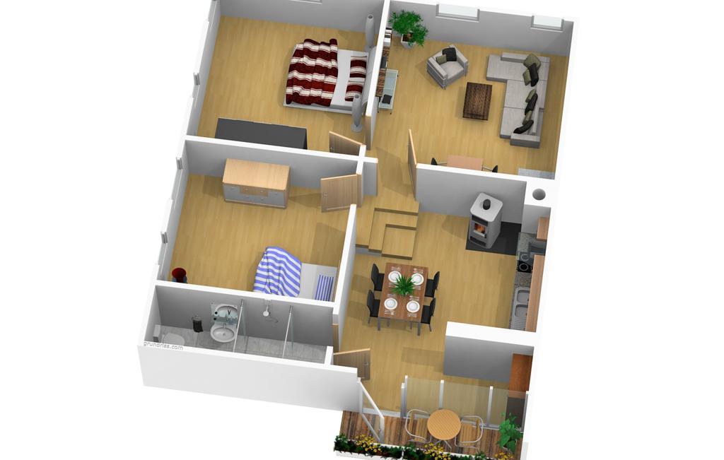 Apartment Werlen Münster Exteriör bild